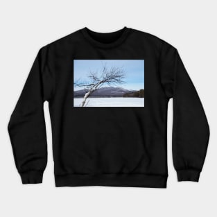 Reaching for the Mountains New Hampshire White Mountains Crewneck Sweatshirt